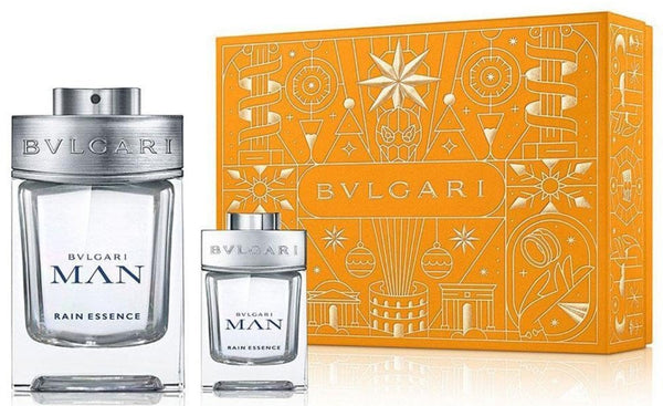 Bvlgari Man Rain Essence 100ml EDP Spray + 15ml EDP Spray Gift Set