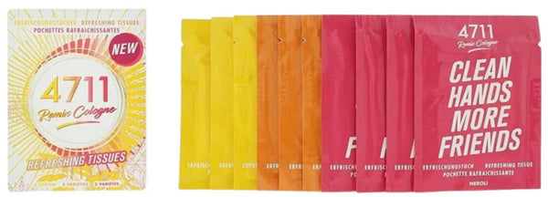 4711 Remix Cologne 10pcs Tissues