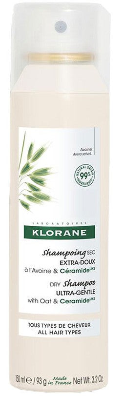 Klorane Oat Milk Dry Shampoo With Ceramide 150ml
