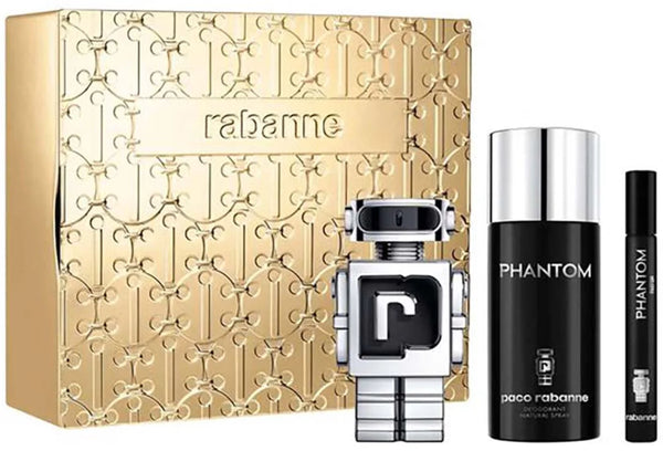Paco Rabanne Phantom 50ml EDT + 150ml Deodorant Spray + 10ml EDT Mini