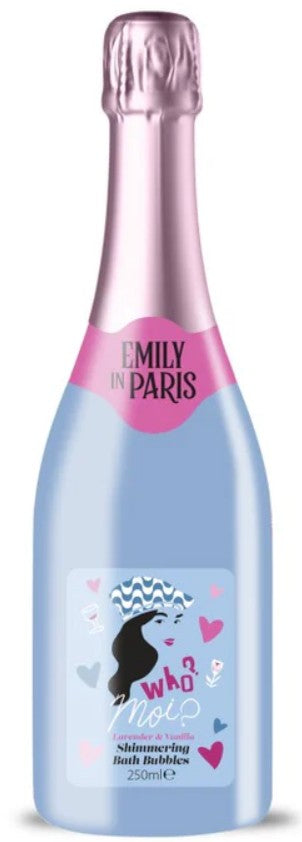 Emily In Paris Champagne Bottle Bubble Bath 750ml