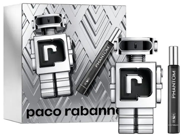Paco Rabanne Phantom Gift Set 100ml EDT Spray + 10ml EDT Spray