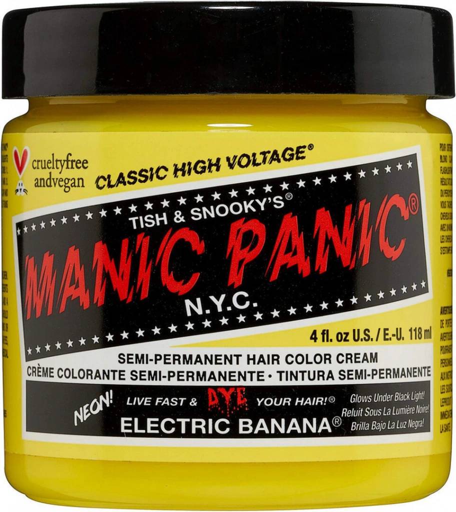 Manic Panic High Voltage Classic Semi-Permanent Hair Colour 118ml - Electric Banana