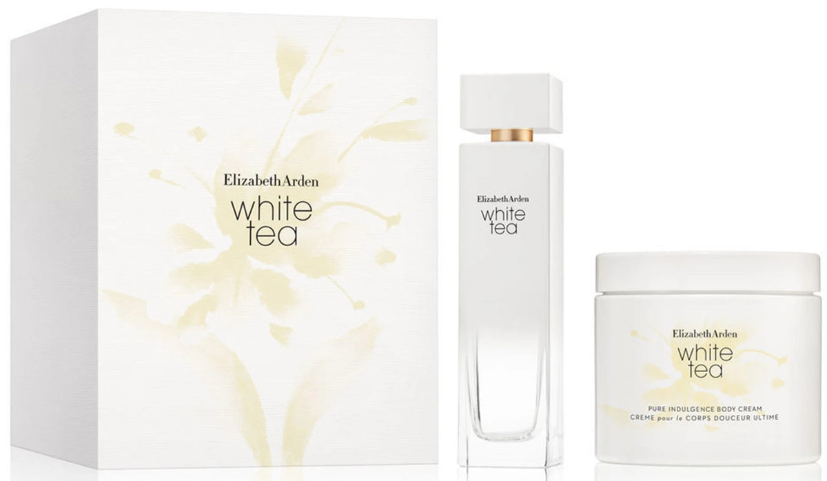 Elizabeth Arden White Tea Gift Set EDT 100ml + Body Cream 400ml