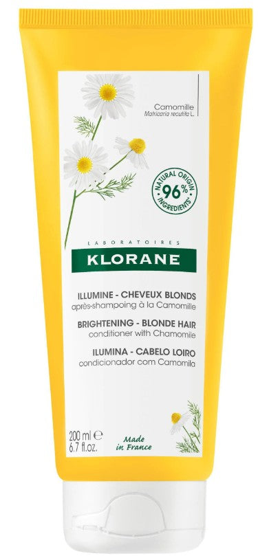 Klorane Brightening Blonde Hair Conditioner With Chamomile 200ml