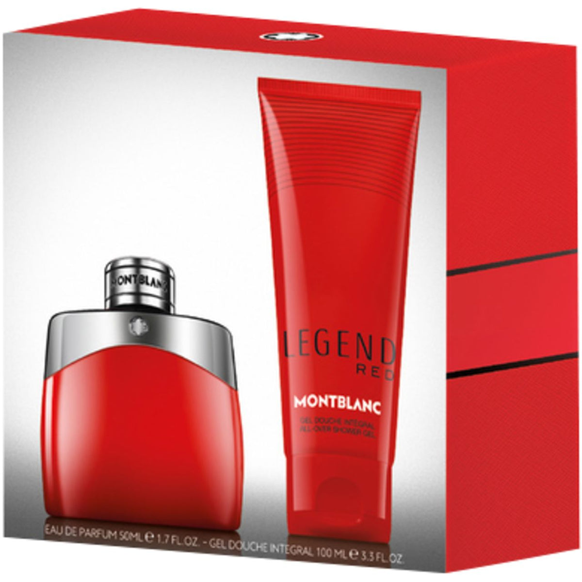 Montblanc Legend Red 2 Piece Gift Set: 50ml EDP Spray + 100ml Shower Gel