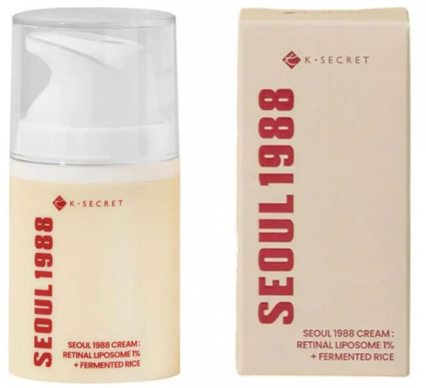 K-Secret Seoul 1988 Retinal Liposome + Fermented Rice 50ml Face Cream