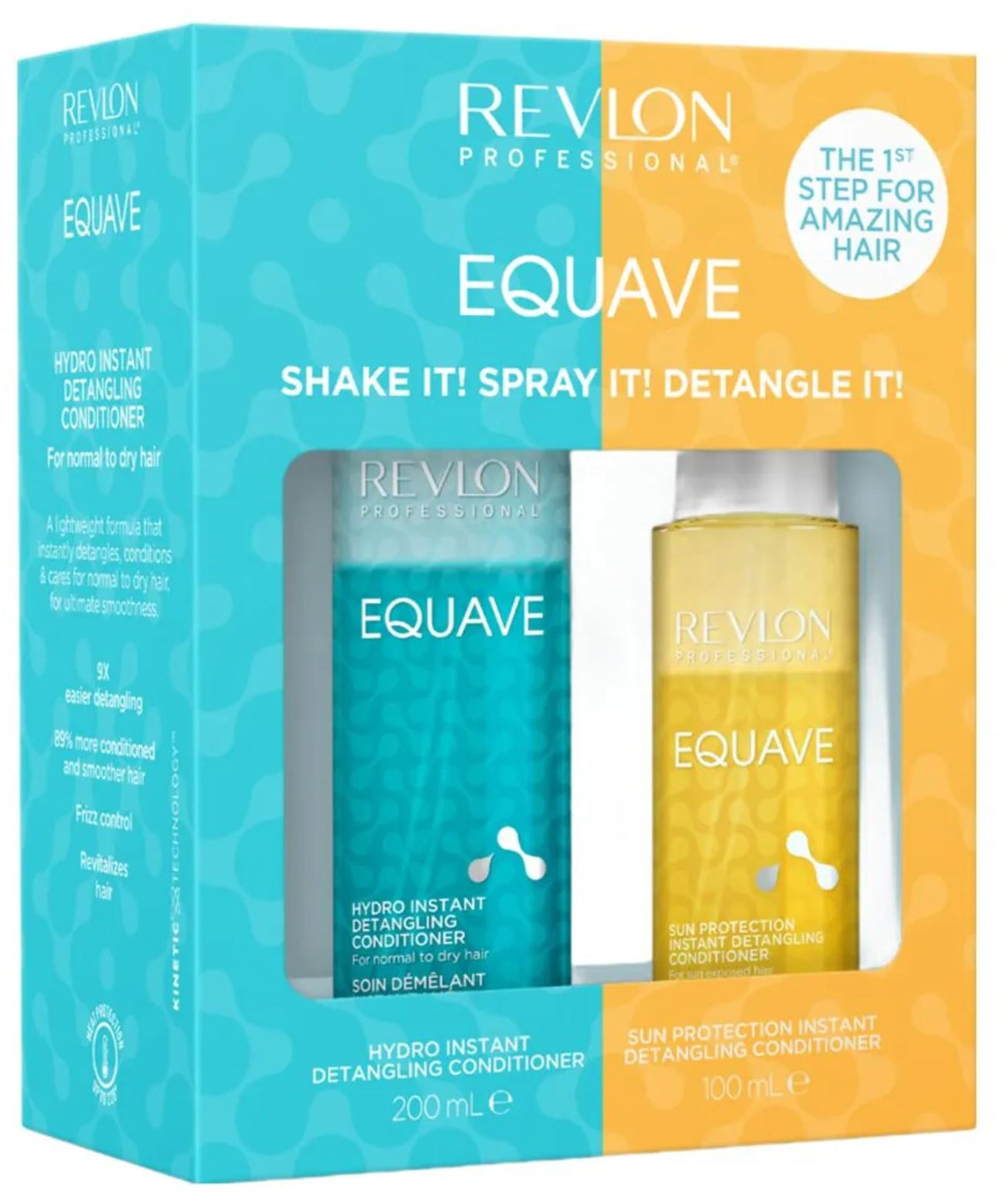 Revlon Equave Summer Gift Set Hydro Detangling Conditioner 200ml + Sun Protection Conditioner 100ml