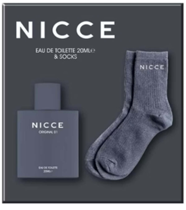Nicce Gift Set 20ml EDT + Printed Socks