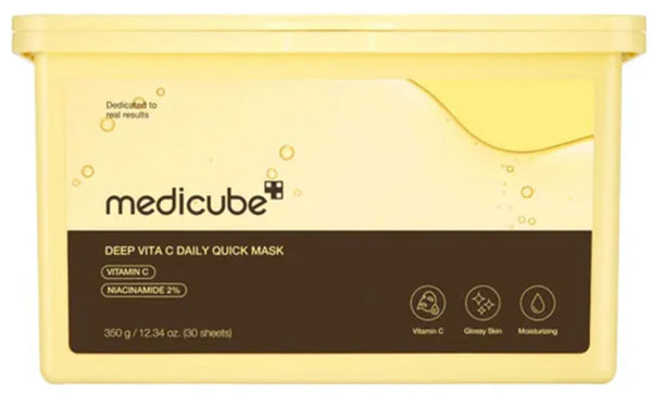 Medicube Deep Vita C Daily Quick 350g Mask (30 Sheets)