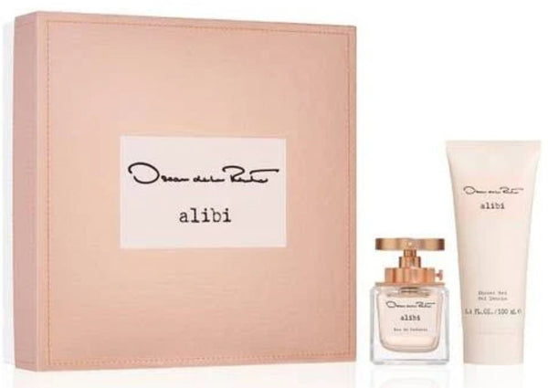 Oscar De La Renta Alibi Gift Set 50ml EDT Spray + Shower Gel 100ml
