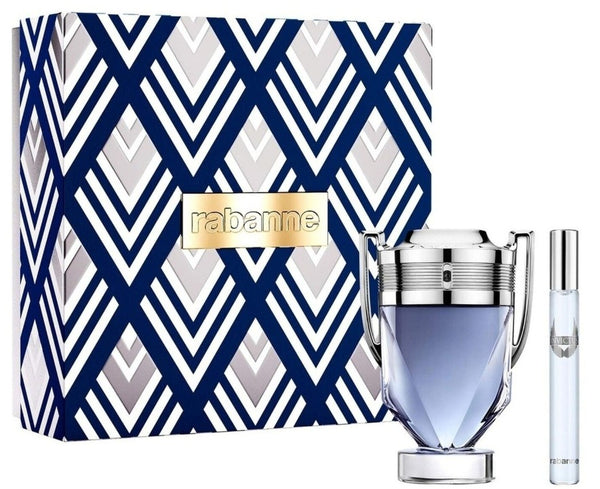 Paco Rabanne Invictus Gift Set 100ml EDT Spray + 10ml EDT Spray