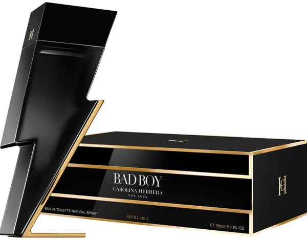 Carolina Herrera Bad Boy 150ml EDT Spray Refillable