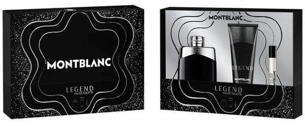 Montblanc Legend 100ml EDT Spray + 100ml Shower Gel + 7.5ml EDT Spray Gift Set