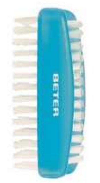 Beter Double Nail Brush Nylon Bristles