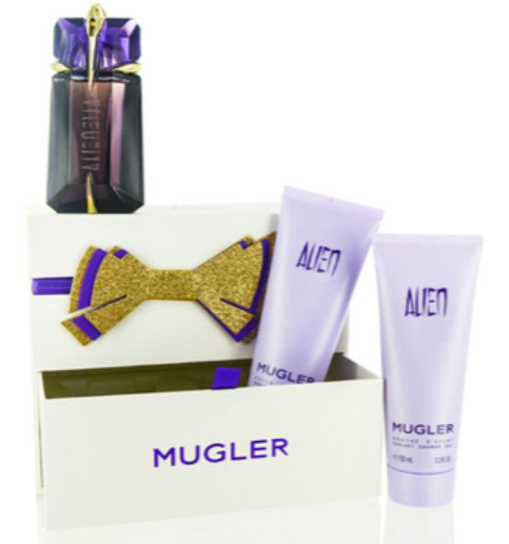 Mugler Alien Gift Set Eau de Parfum 60ml + Radiant Body Lotion 100ml + Radiant Shower Gel 100ml