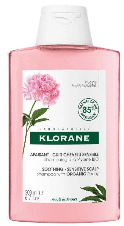 Klorane Soothing & Anti-Irritating Shampoo With Peony 200ml