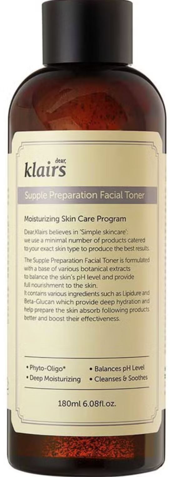 Dear Klairs Supple Preparation 180ml Facial Toner