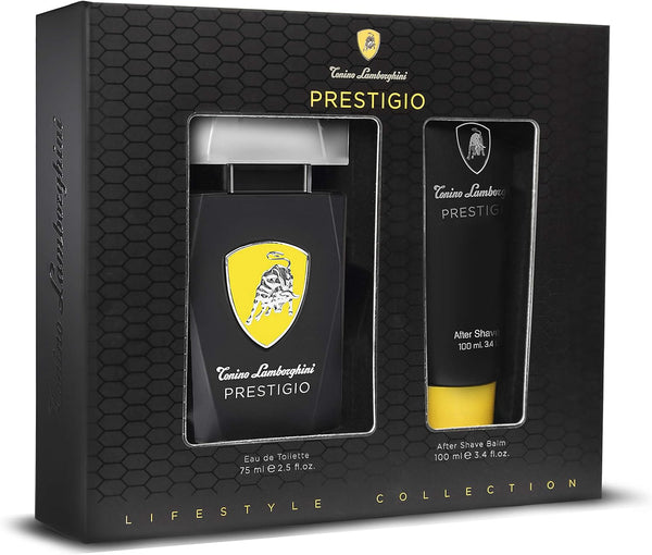 Tonino Lamborghini Prestigio Gift Set Eau de Toilette 75ml + Aftershave Balm 100ml