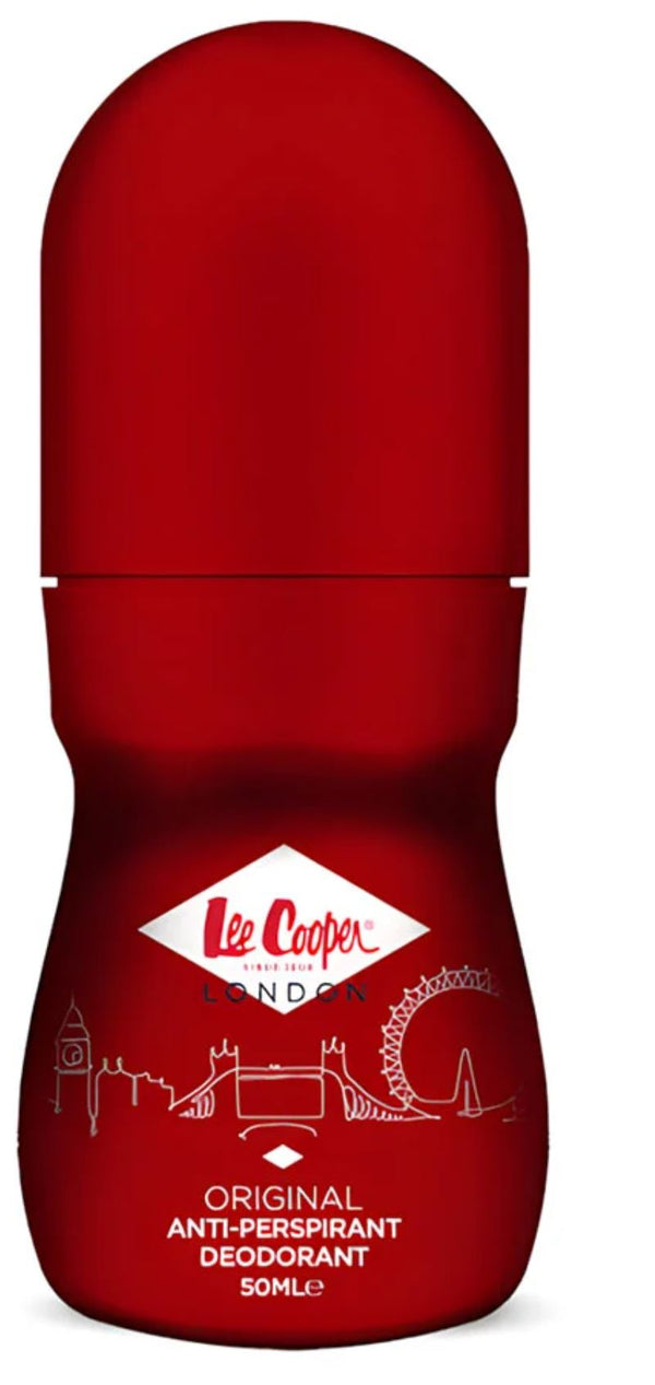 Lee Cooper Original 50ml Anti-Perspirant Deodorant Roll-On