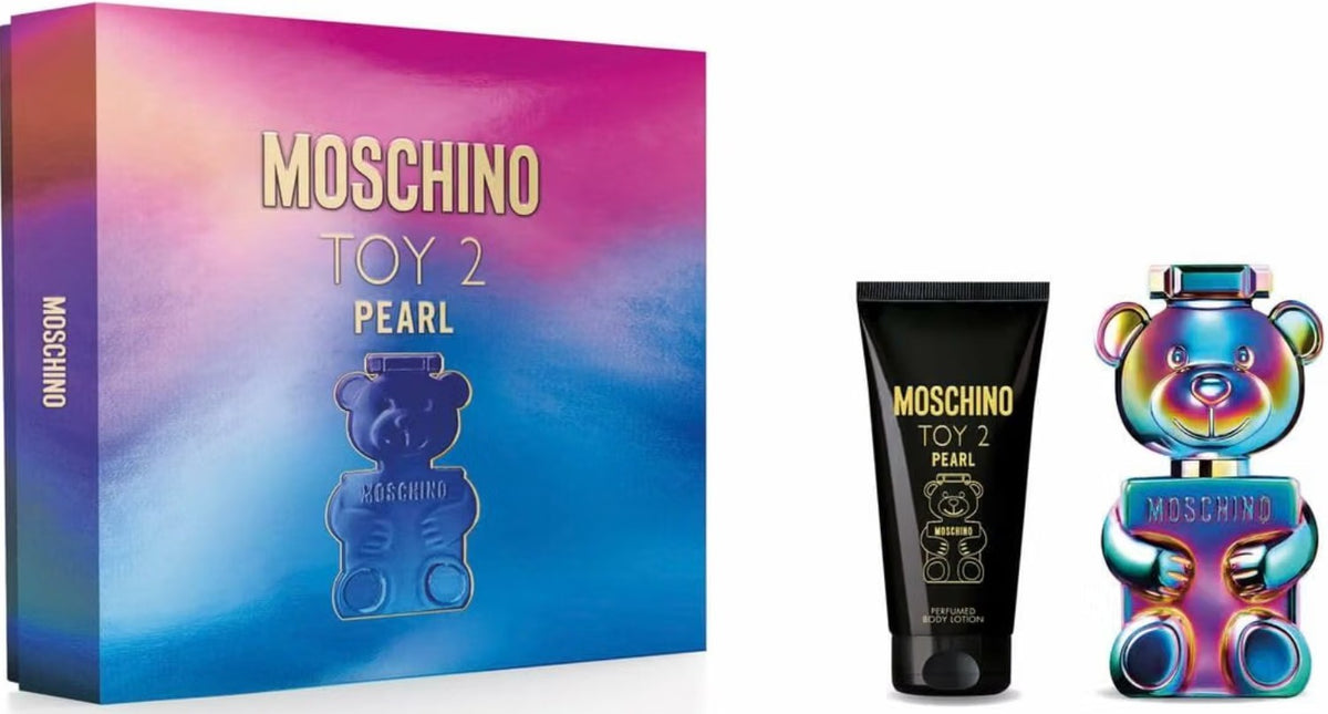 Moschino Toy 2 Pearl Gift Set 30ml EDP Spray + 50ml Body Lotion
