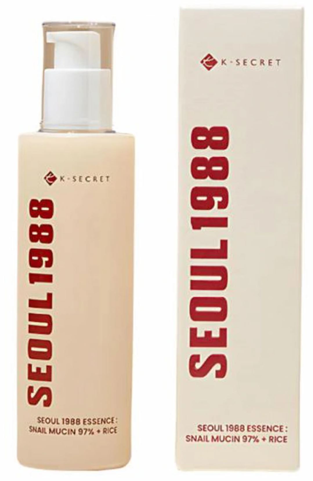 K-Secret Seoul 1988 Snail Mucin 97% + Rice 100ml Essence