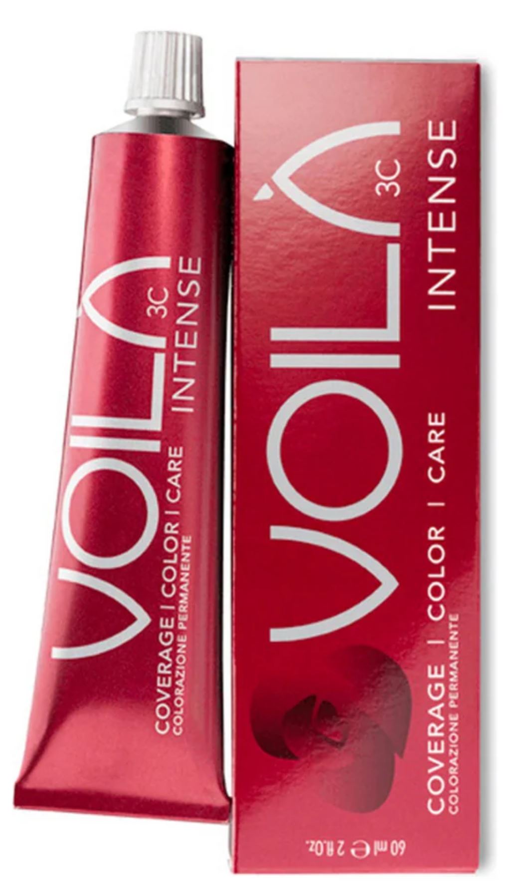 Intercosmo Voilà 3C Intense Hair Colour 60ml - 7.66 Fire Red