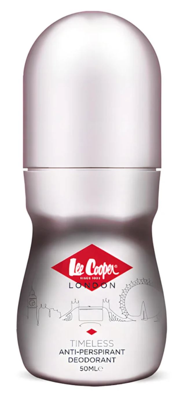 Lee Cooper Timeless 50ml Anti-Perspirant Deodorant Roll-On