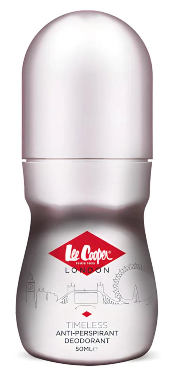 Lee Cooper Timeless 50ml Anti-Perspirant Deodorant Roll-On