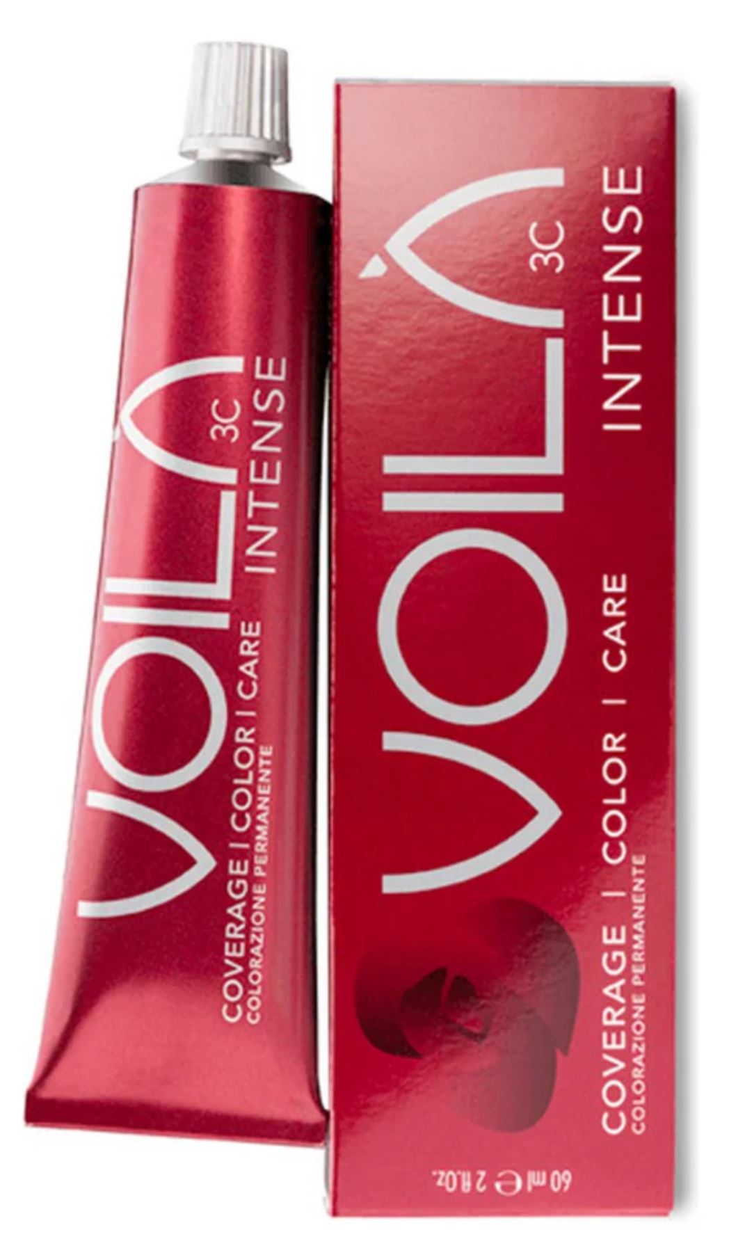 Intercosmo Voilà 3C Intense Hair Colour 60ml - 4.24 Dark Iridescent Copper Brown