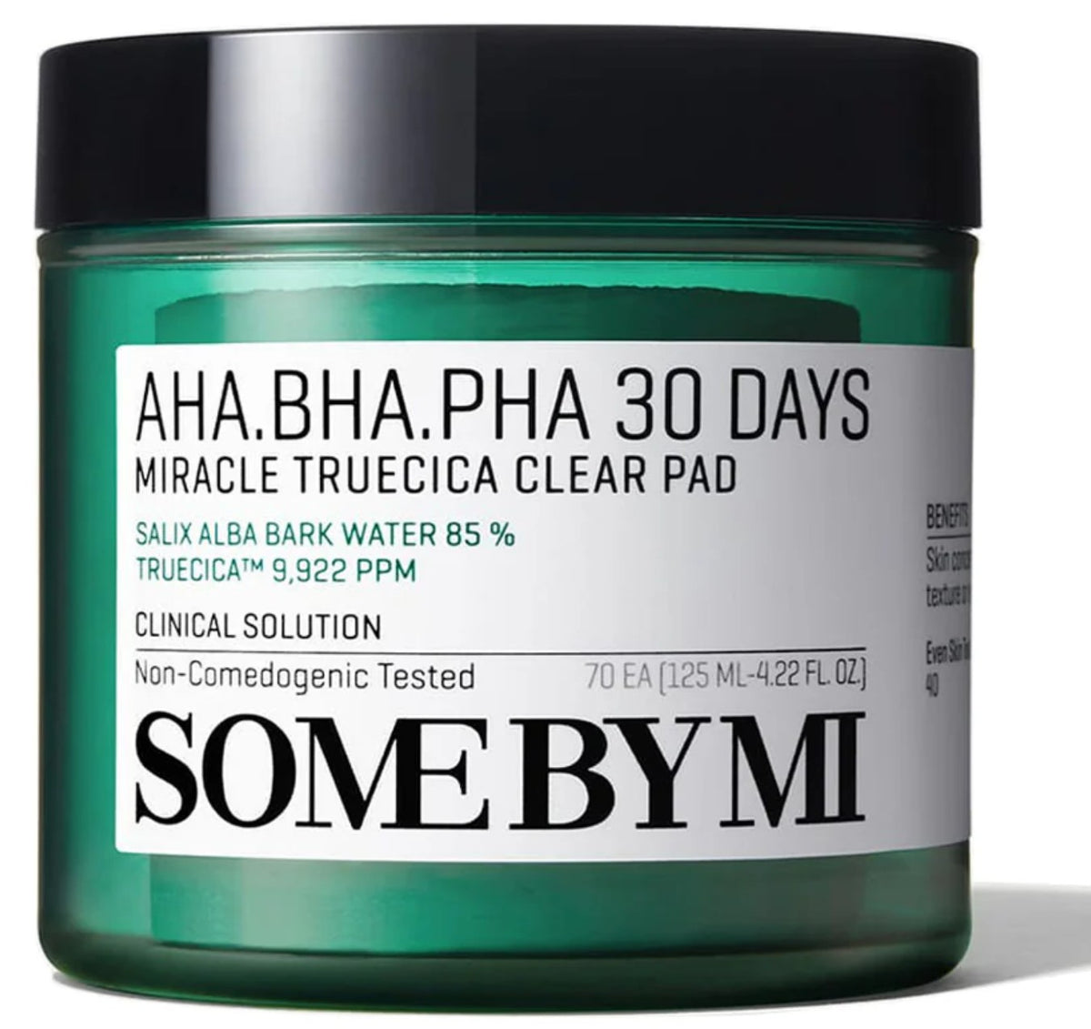 Some By Mi 30 Days AHA BHA PHA Truecica Clear Pads x70