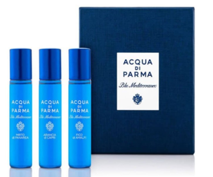 Acqua Di Parma Blu Mediterraneo Gift Set: 3 x 12ml EDT Spray - Mirto Di Panarea, Arancia Di Capri & Fico Di Amalfi