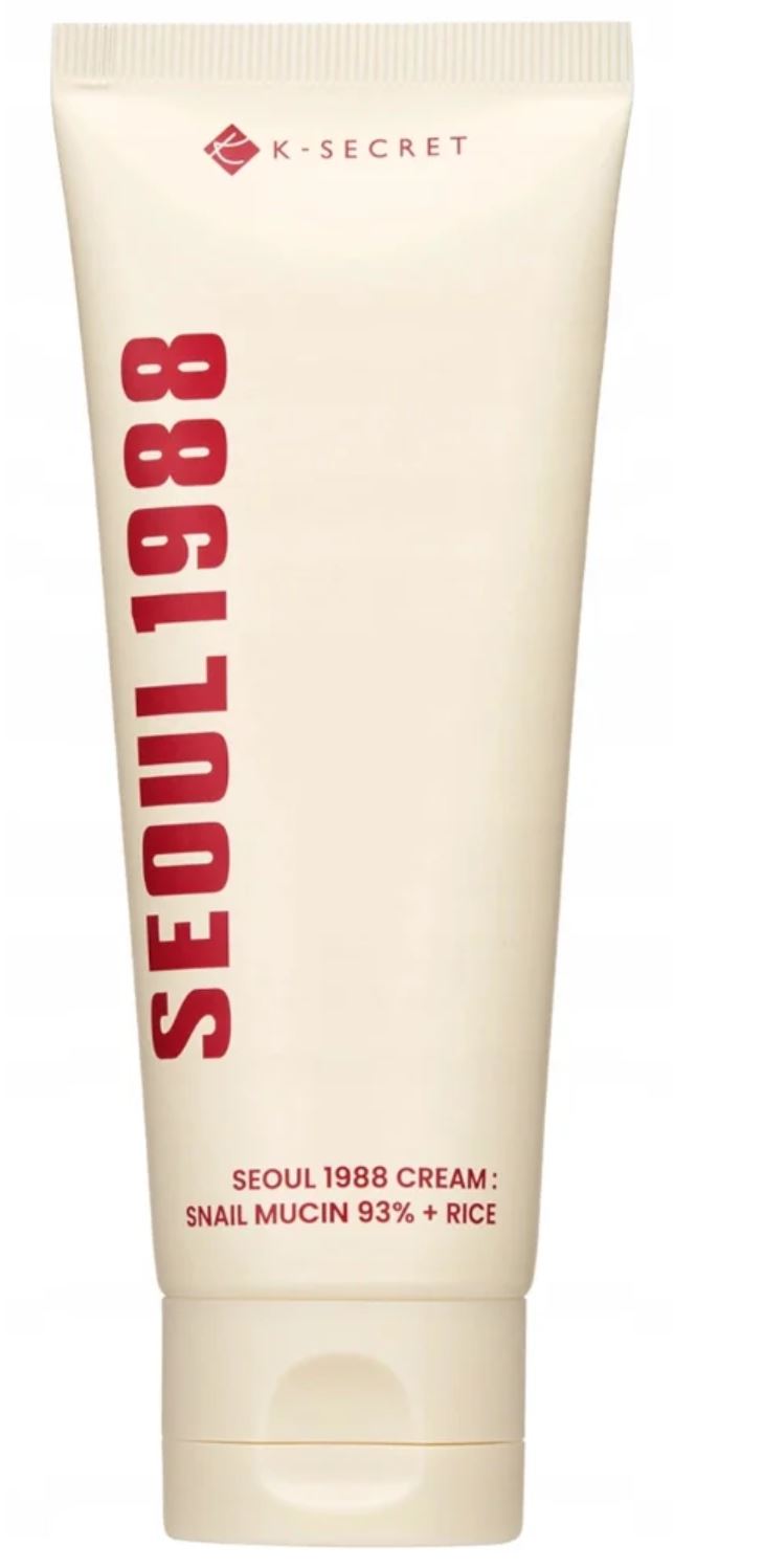 K-Secret Seoul 1988 Snail Mucin 93% + Rice 100ml Face Cream