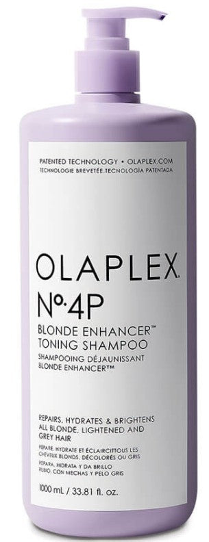 Olaplex No.4P Blonde Enhancer Toning 1000ml Shampoo