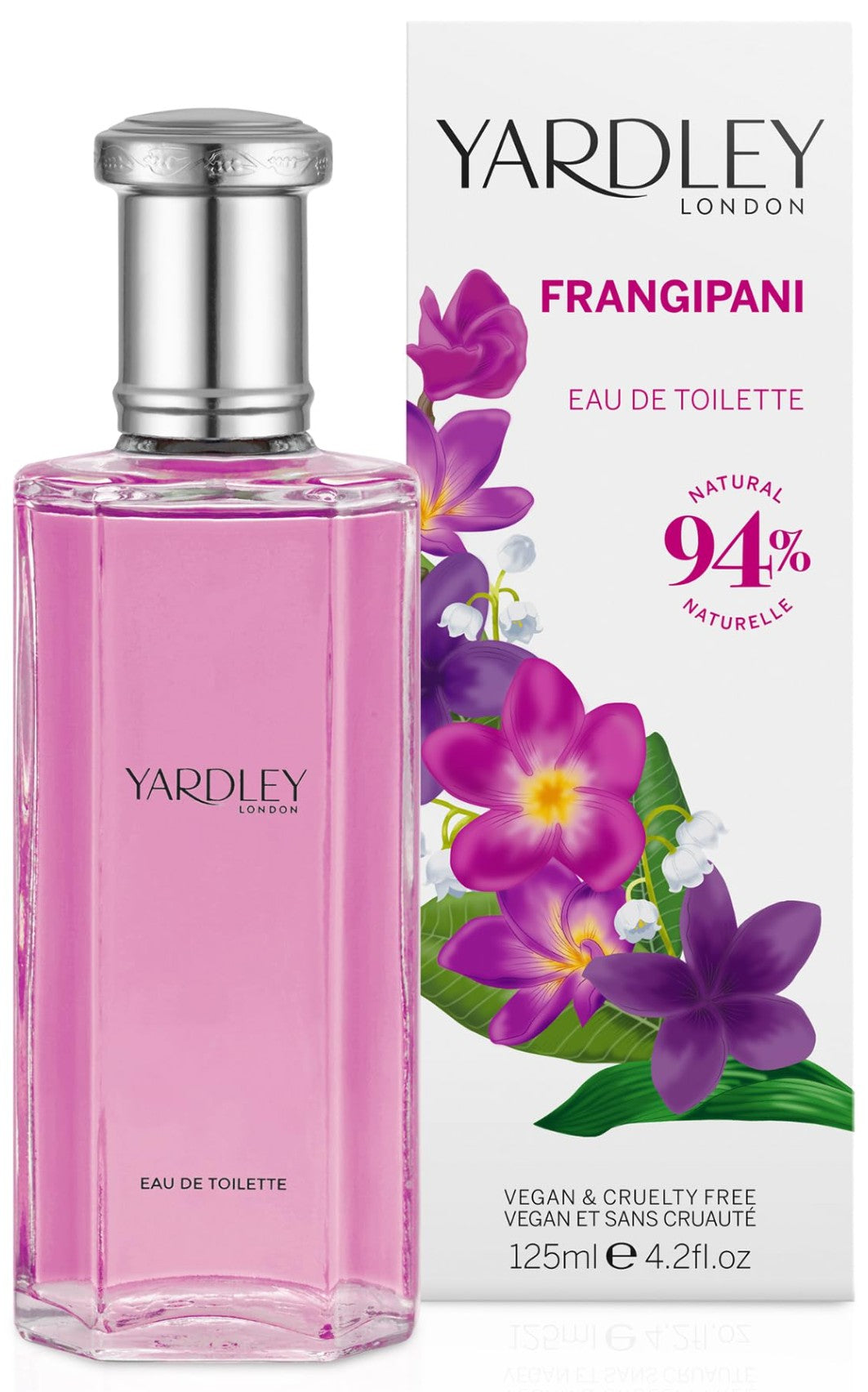 Yardley Frangipani 125ml EDT Spray