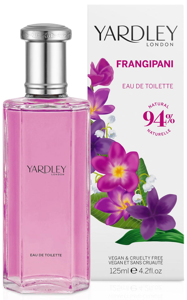Yardley Frangipani 125ml EDT Spray