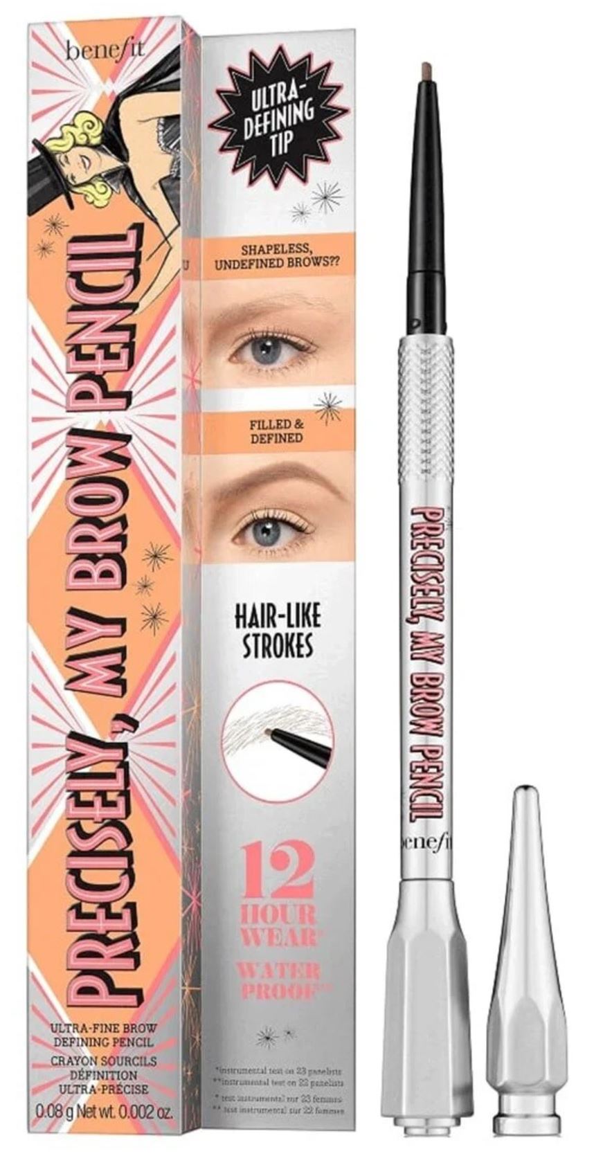 Benefit Precisely My Brow Pencil 0.08g - 03 Warm Light Brown