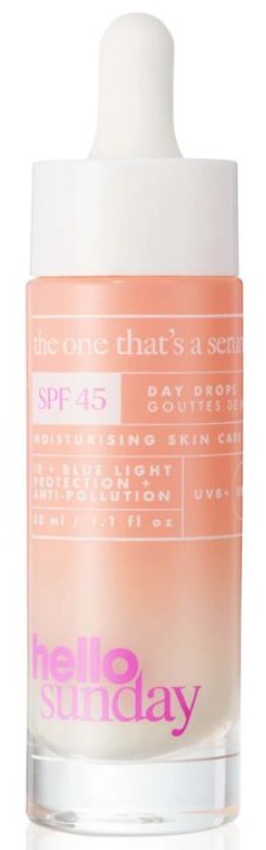 Hello Sunday The One That's A Serum Face Drops SPF45 30ml