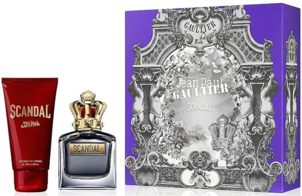 Jean Paul Gaultier Scandal 50ml EDT Spray + 75ml Shower Gel Gift Set