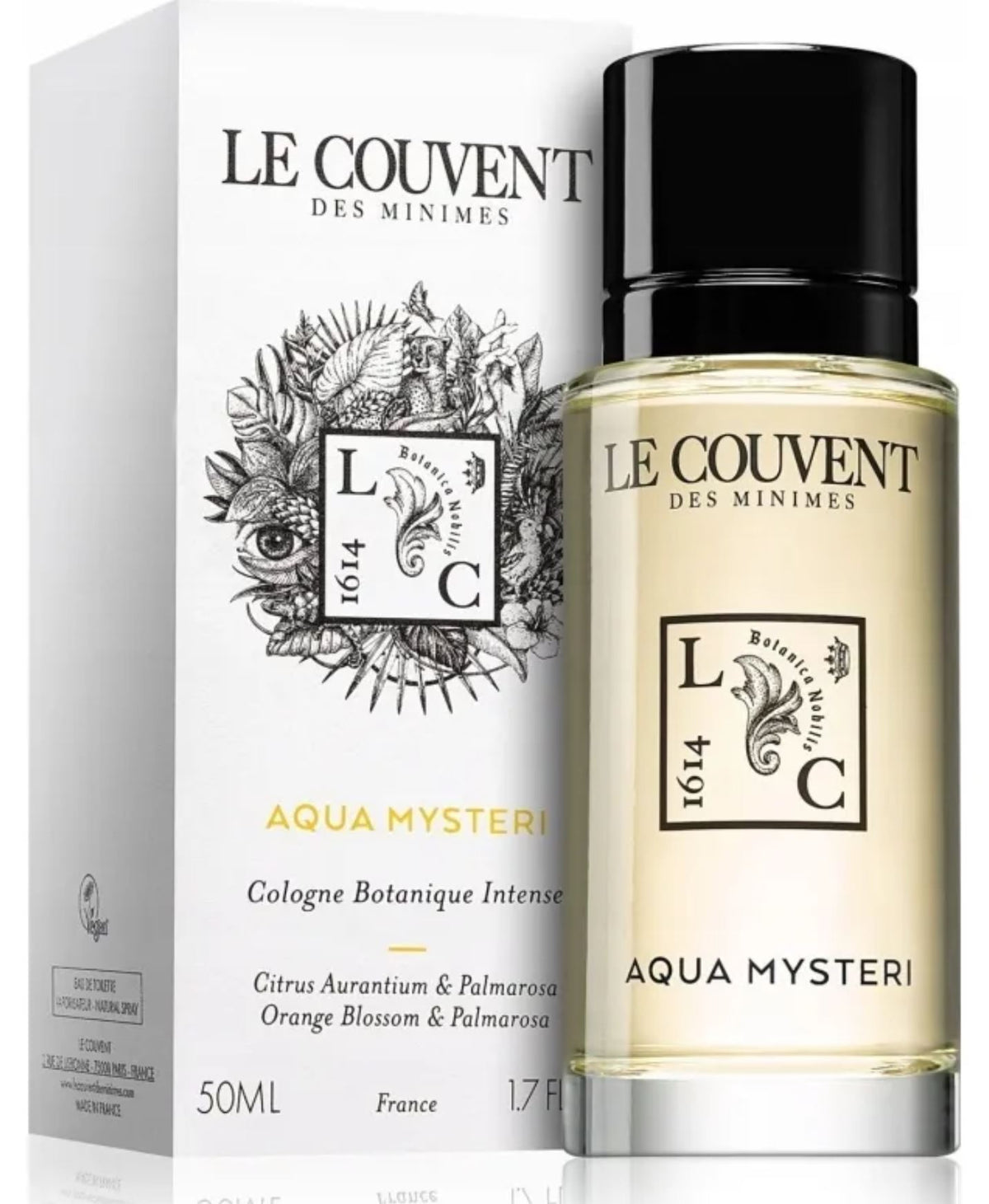 Le Couvent Des Minimes Aqua Mysteri 50ml Eau De Cologne