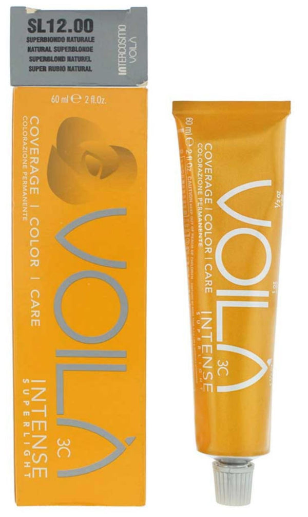 Intercosmo Voilà 3C Intense Hair Colour 60ml - 12.00 Natural Superblonde