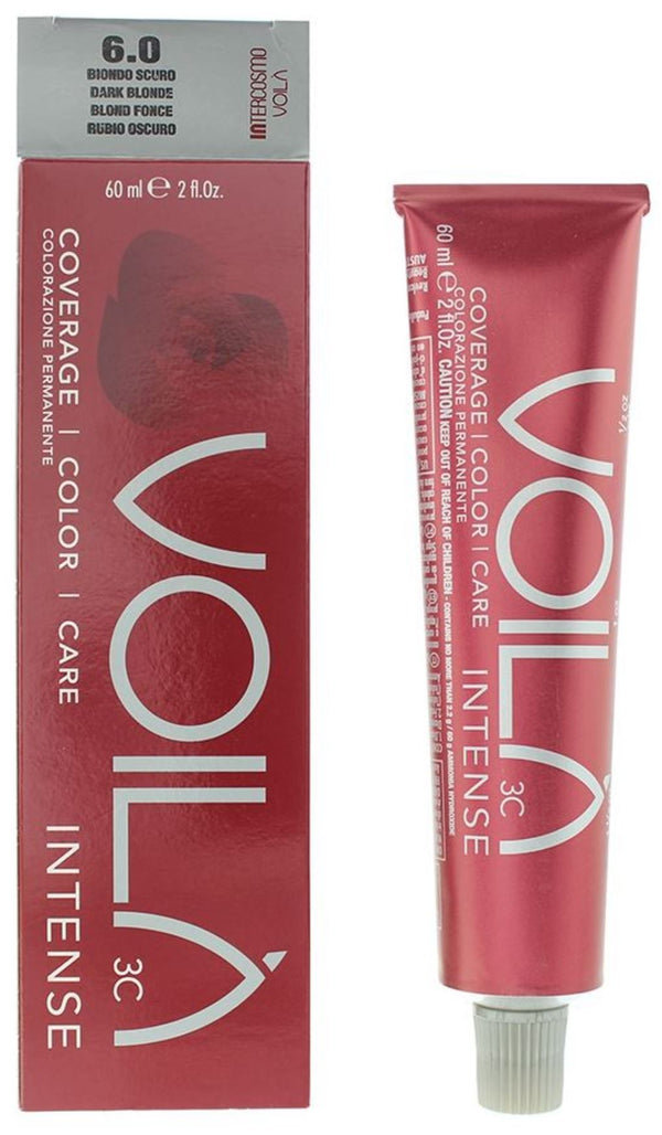 Intercosmo Voilà Intense Hair Colour 60ml - 6.0 Dark Blonde