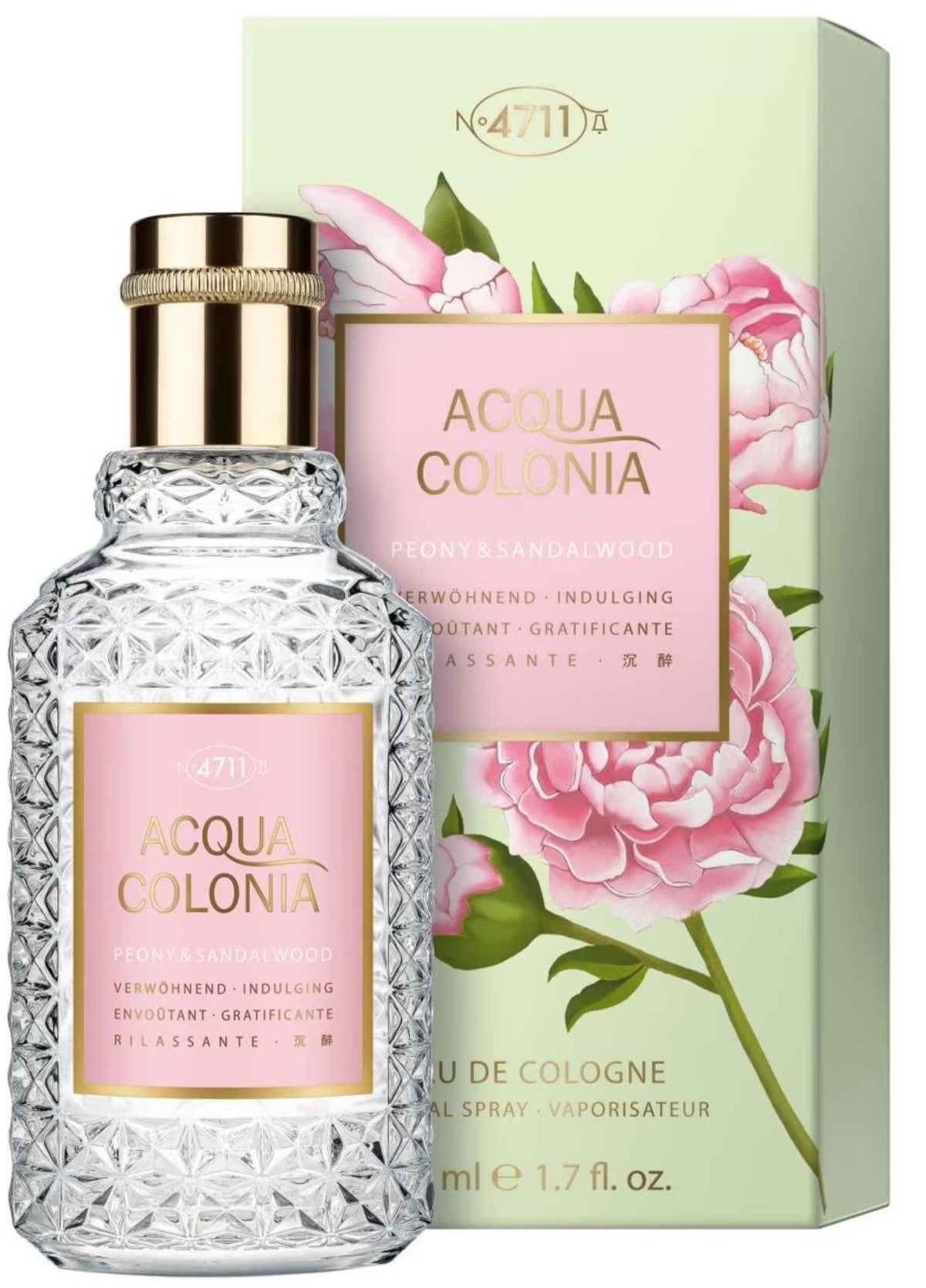 4711 Acqua Colonia Peony & Sandalwood Eau de Cologne 50ml Spray