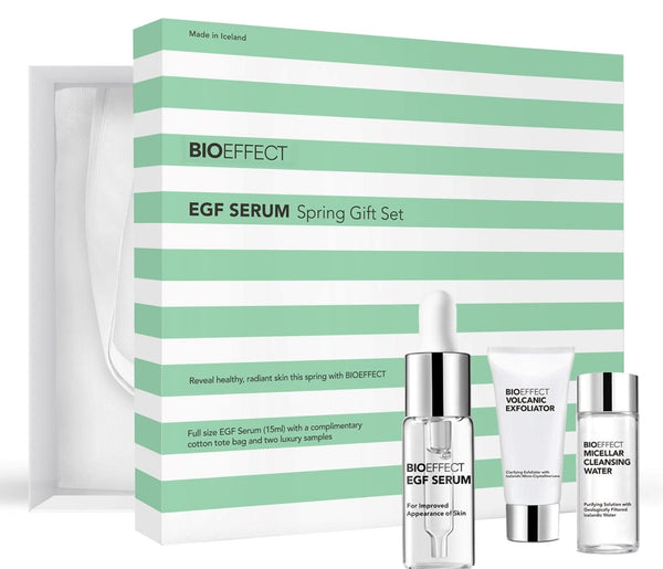 Bioeffect EGF Gift Set Serum 15ml + Cleansing Water 15ml + Exfoliator 10ml