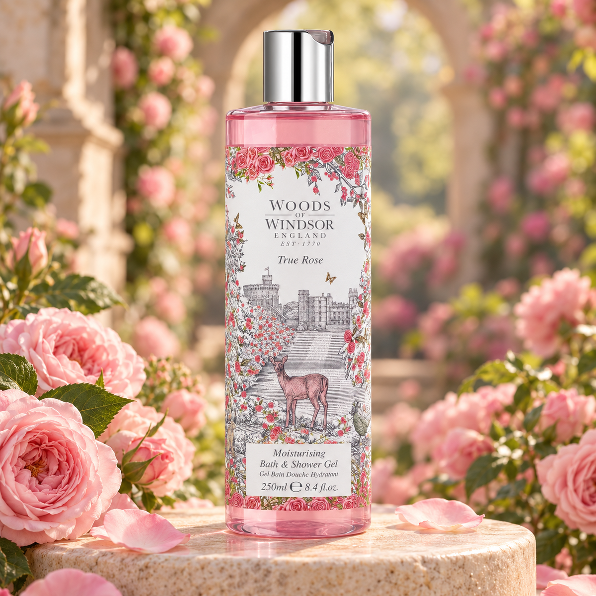 Woods Of Windsor True Rose Bath & Shower Gel 250ml