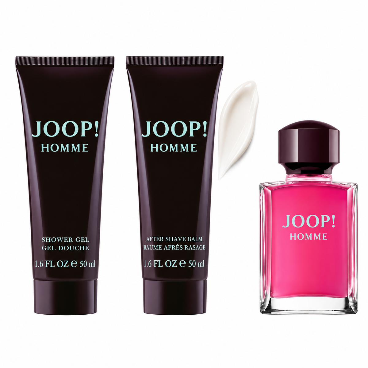 Joop! Homme Gift Set 30ml EDT Spray - Aftershave Balm 50ml - Shower Gel 50ml