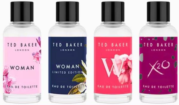 Ted Baker Icons Miniature Gift Set For Her: 4 x 15ml EDT Splash