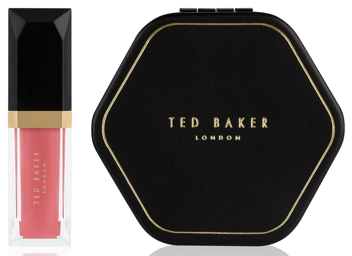 Ted Baker Lip Gloss & Compact Mirror