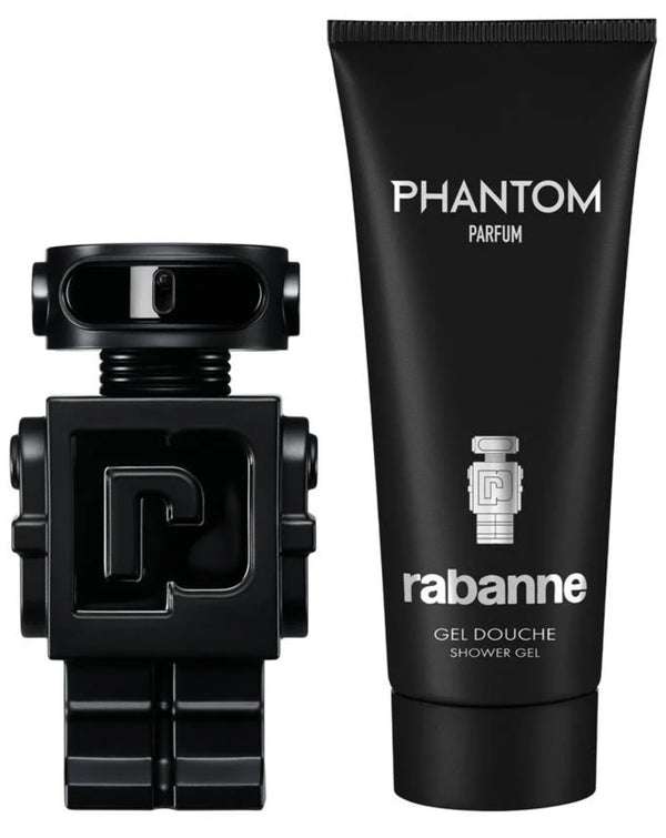 Paco Rabanne Phantom 50ml Parfum Spray + 100ml Shower Gel Gift Set