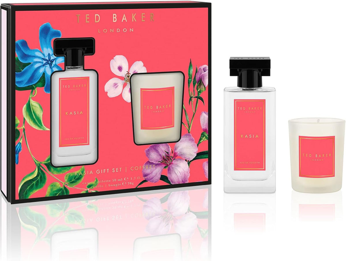 Ted Baker Kasia 50ml EDT Spray & Candle Gift Set